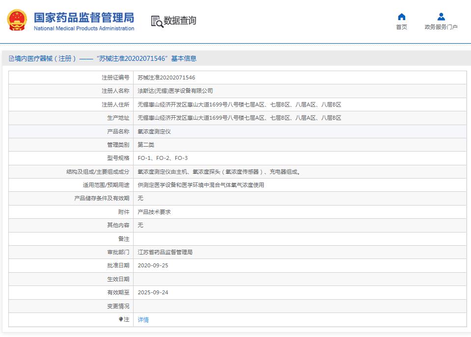法斯達(dá)FO3氧濃度測定儀